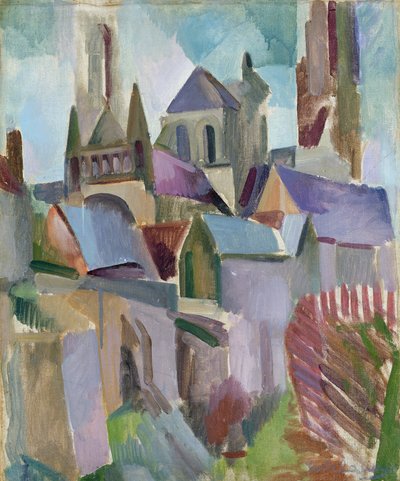 Türme von Laon von Robert Delaunay