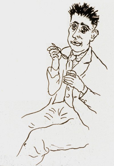 Selbstporträt von Robert Desnos