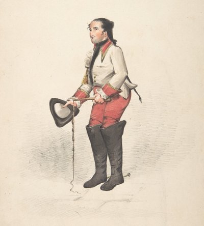 Kostümentwurf, 18.-19. Jahrhundert von Robert Dighton
