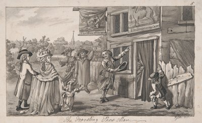 Der reisende Schausteller von Robert Dighton