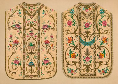 Bestickte Kaseln von Luigi & Ersilia Martini, 1893 von Robert Dudley