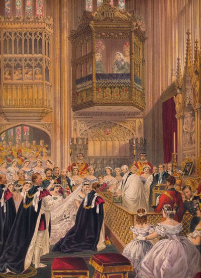 Die Hochzeit, 1863 von Robert Dudley