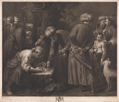 Joseph wird von seinen Brüdern verkauft von Robert Dunkarton