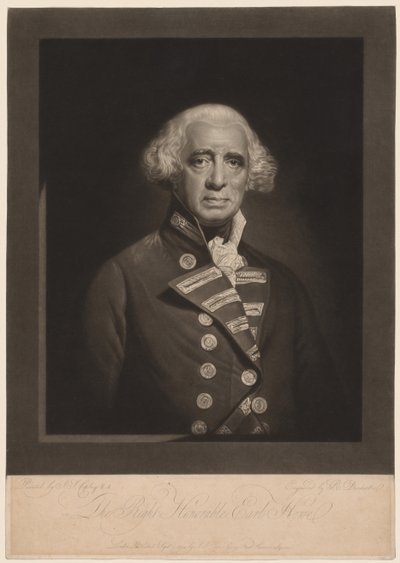 Richard, Earl Howe von Robert Dunkarton