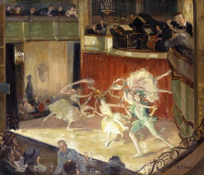 Im Theater von Robert Emil Stubner
