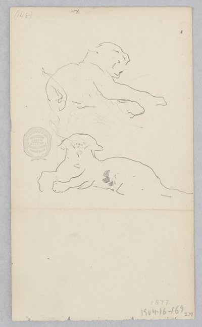 Hund von Robert Frederick Blum