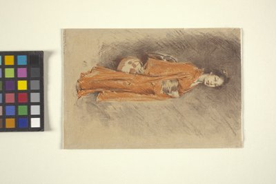 Japanische Frau im Kimono von Robert Frederick Blum