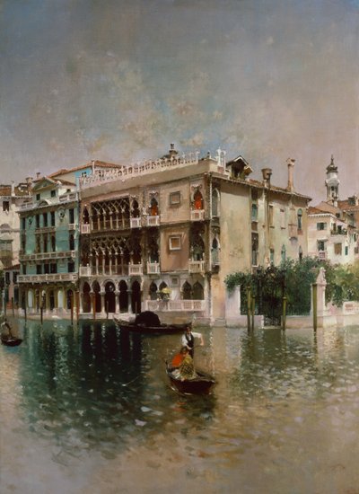 Der Große Kanal, Venedig von Robert Frederick Blum
