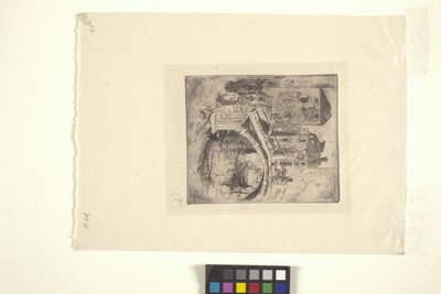 Venezianischer Kanal und Brücke von Robert Frederick Blum