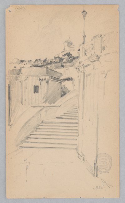 Blick auf Rom, Italien von Robert Frederick Blum