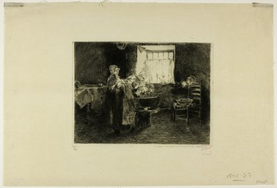 Waschtag von Robert Frederick Blum