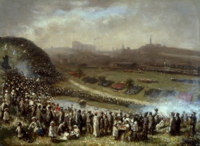 Bei den Rennen, Glasgow von Robert Gemmell Hutchison