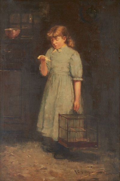 Der tote Kanarienvogel von Robert Gemmell Hutchison