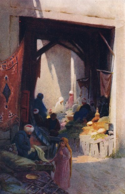 Ein Basar, c1880, 1904 von Robert George Talbot Kelly