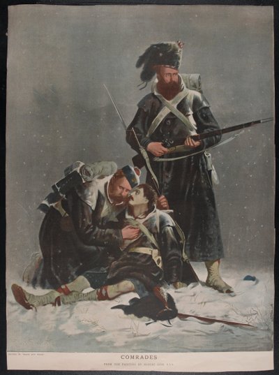 Kameraden, um 1878 von Robert Gibb
