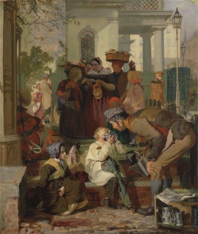 Erfrischung der Müden, um 1847 von Robert Hannah