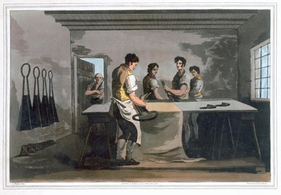 Tuchmacher, 1814 von Robert Havell