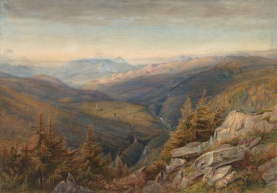 Bergblick, 1863-67 von Robert J. Pattison