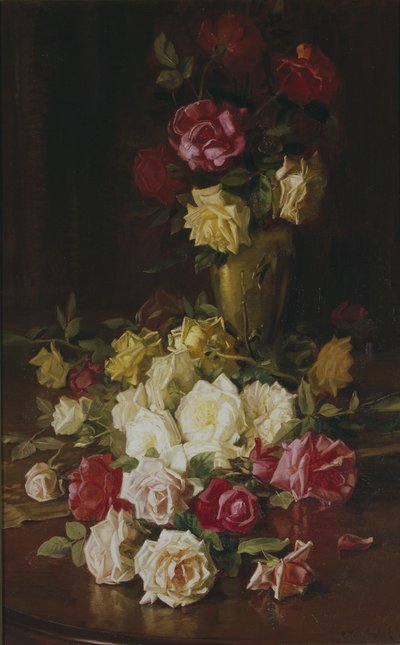 Ohne Titel (Rosen), ca. 1905-1915 von Robert Jenkins Onderdonk