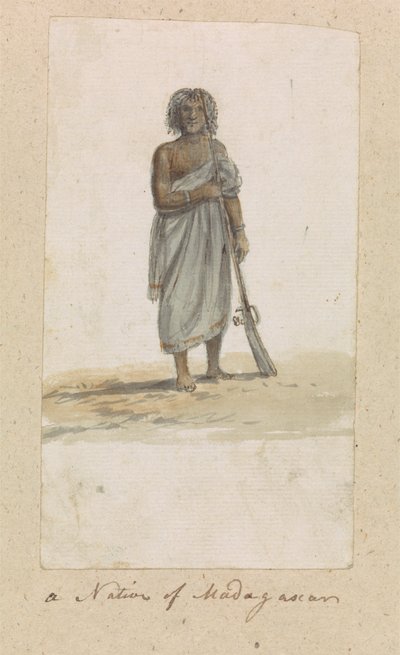 Ein Eingeborener von Madagaskar von Robert Mabon