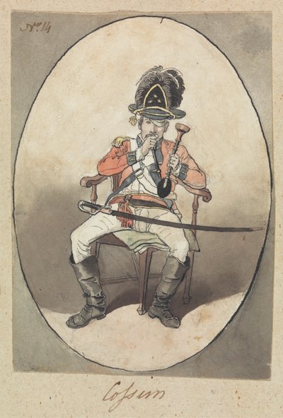 Ein Sepoy Jamader von Robert Mabon