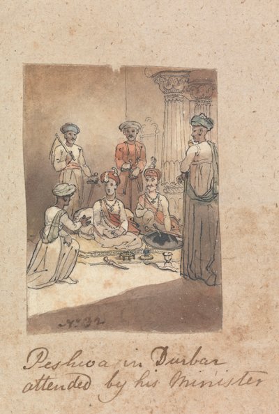 Der Maratha Peshwa und seine Minister von Robert Mabon