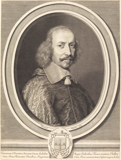 Kardinal Jules Mazarin von Robert Nanteuil