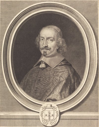 Kardinal Jules Mazarin von Robert Nanteuil