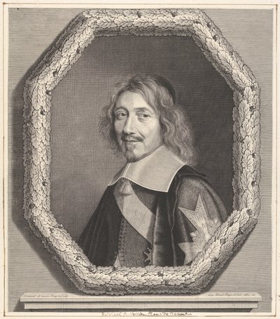 Kanzler Michel IV Le Tellier, 1661 von Robert Nanteuil