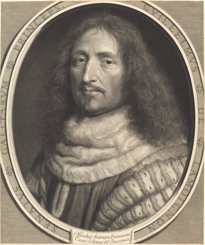 Guillaume de Lamoignon von Robert Nanteuil