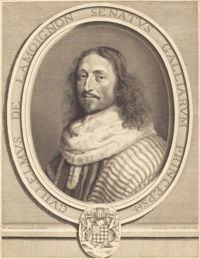 Guillaume de Lamoignon von Robert Nanteuil