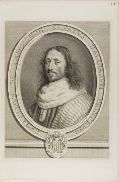 Guillaume de Lamoignon von Robert Nanteuil