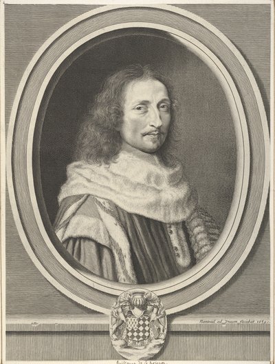 Guillaume de Lamoignon, 1659 von Robert Nanteuil