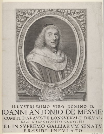 Jean-Antoine de Mesmes, 1658 von Robert Nanteuil