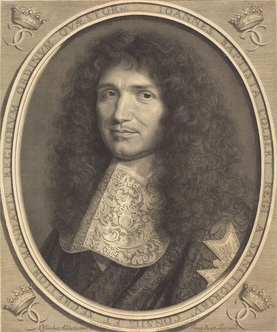 Jean-Baptiste Colbert von Robert Nanteuil