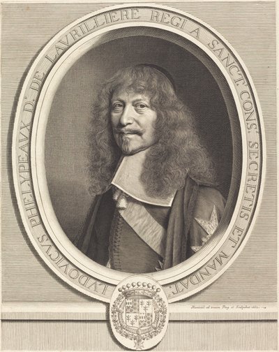 Louis-Phelypeaux de La Vrilliere von Robert Nanteuil