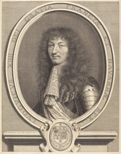 Ludwig XIV. von Robert Nanteuil