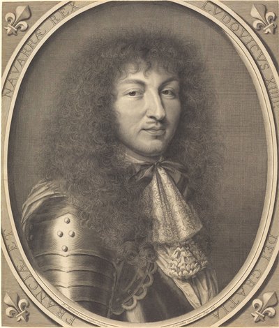 Ludwig XIV. von Robert Nanteuil