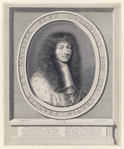 Ludwig XIV. von Robert Nanteuil