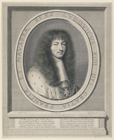 Ludwig XIV. von Robert Nanteuil