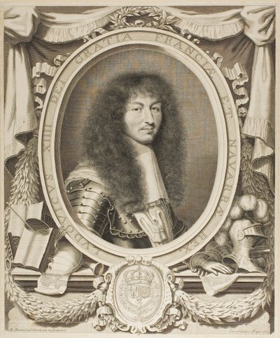 Ludwig XIV. von Robert Nanteuil