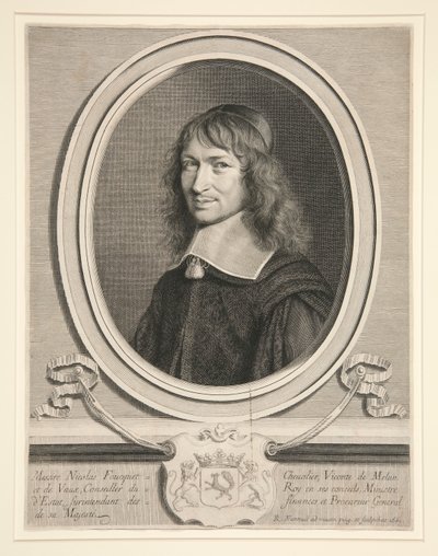 Nicolas Fouquet, Superintendent der Finanzen (1615-1680) von Robert Nanteuil