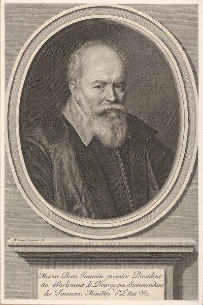 Pierre Jeannin, ca. 1656 von Robert Nanteuil