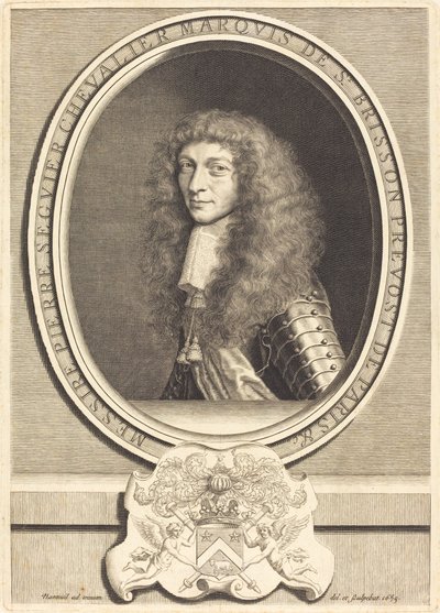 Pierre Seguier, Marquis de Saint-Brisson von Robert Nanteuil