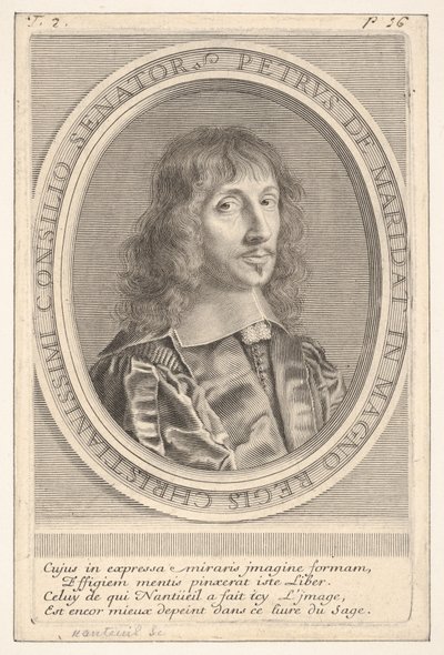 Pierre da Maridat (ca. 1653) von Robert Nanteuil