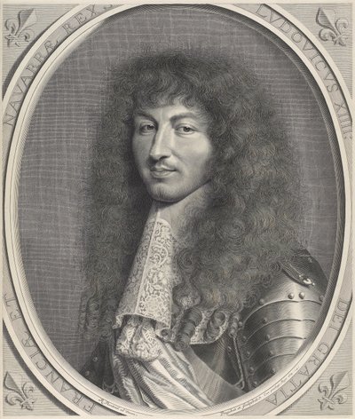 Porträt von Ludwig XIV von Robert Nanteuil