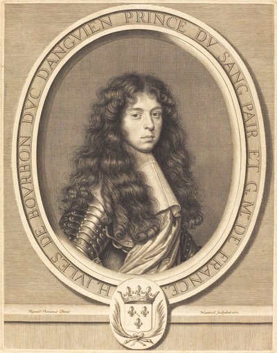 Jules, Herzog von Enghien von Robert Nanteuil after Pierre Mignard I