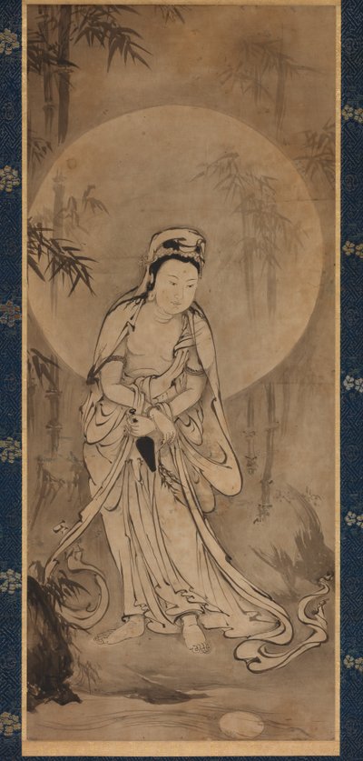 Weide-und-Mond Kannon (Yōryū Kannon) von Robert Osmond