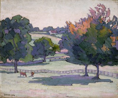 Ahornbäume in Cuckfield, Sussex von Robert Polhill Bevan