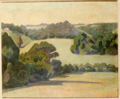 Landschaft in Westengland von Robert Polhill Bevan